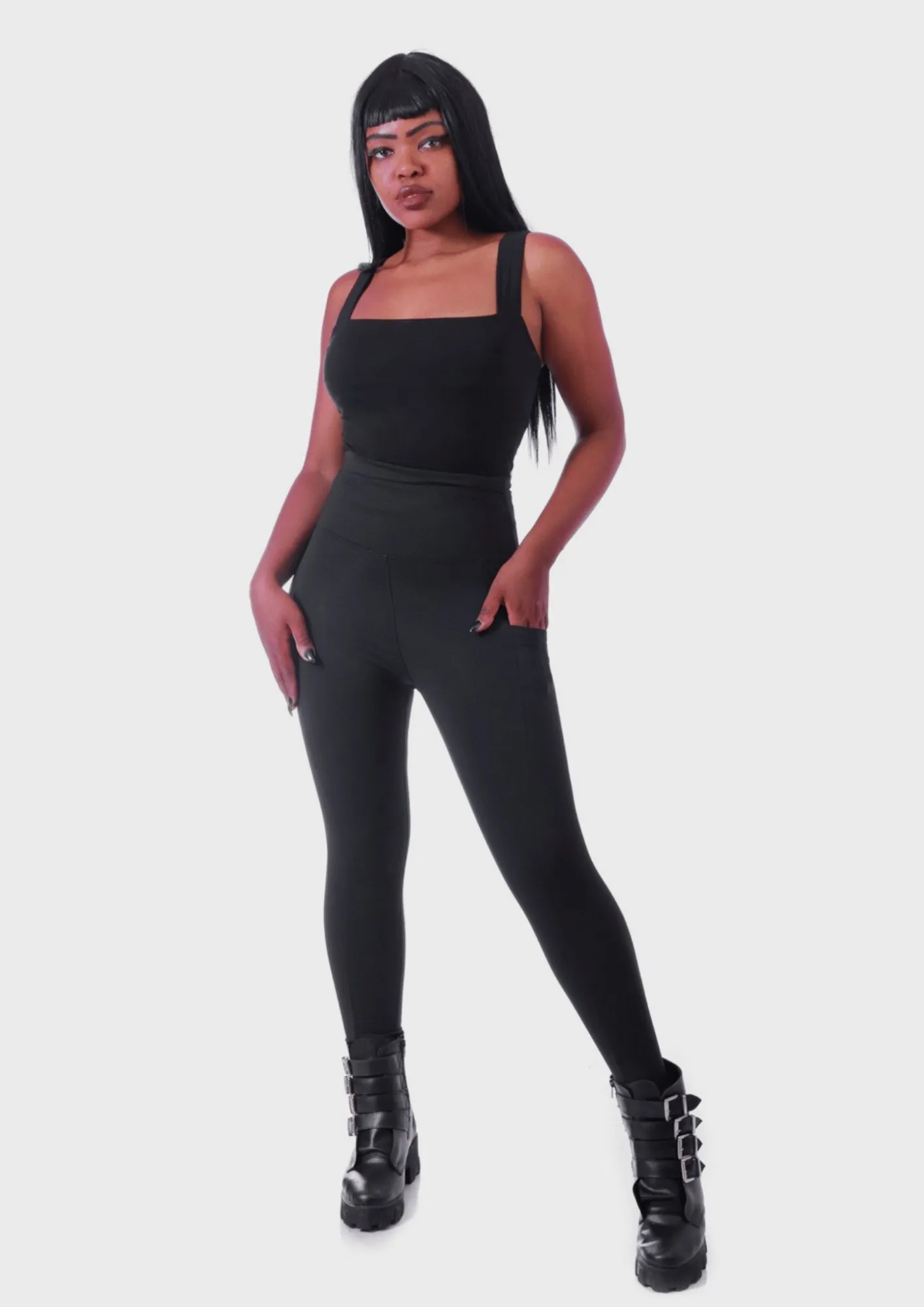 Calça Legging com 4 bolsos Power Fit (Bazar)