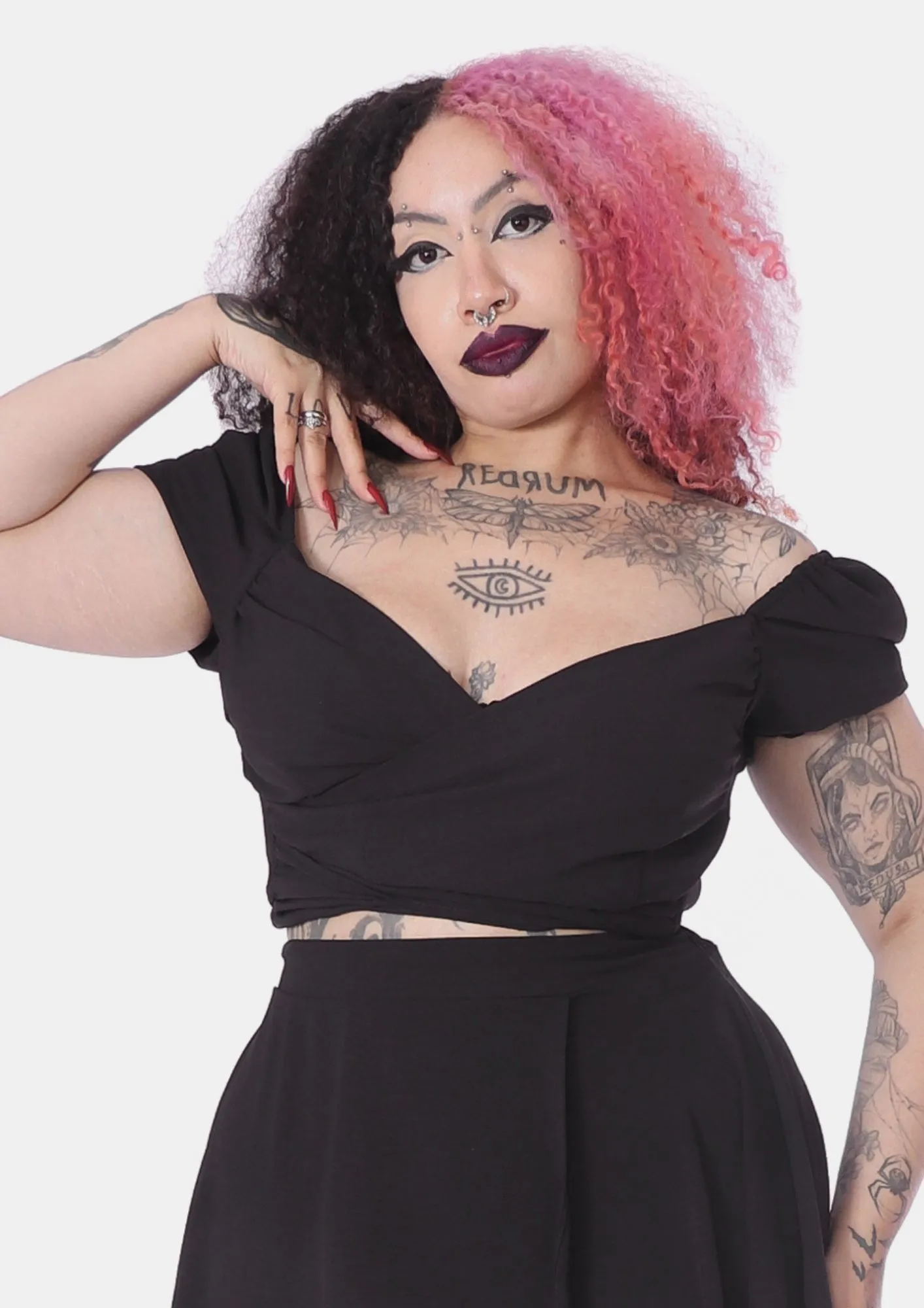 Pré Venda - Blusa 2 em 1 Malva