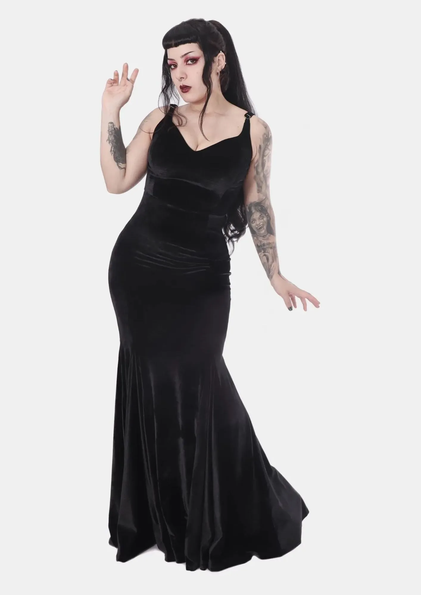 Vestido Sereia Femme Fatale (Bazar)