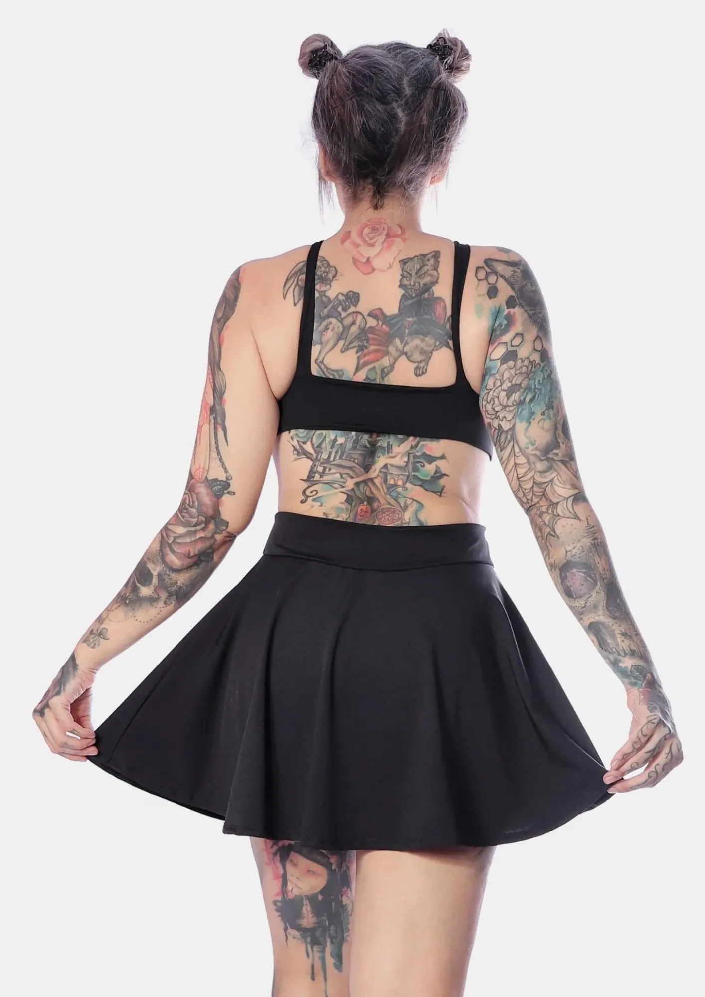 Macaquinho Saia Pentagrama Impact (Bazar)