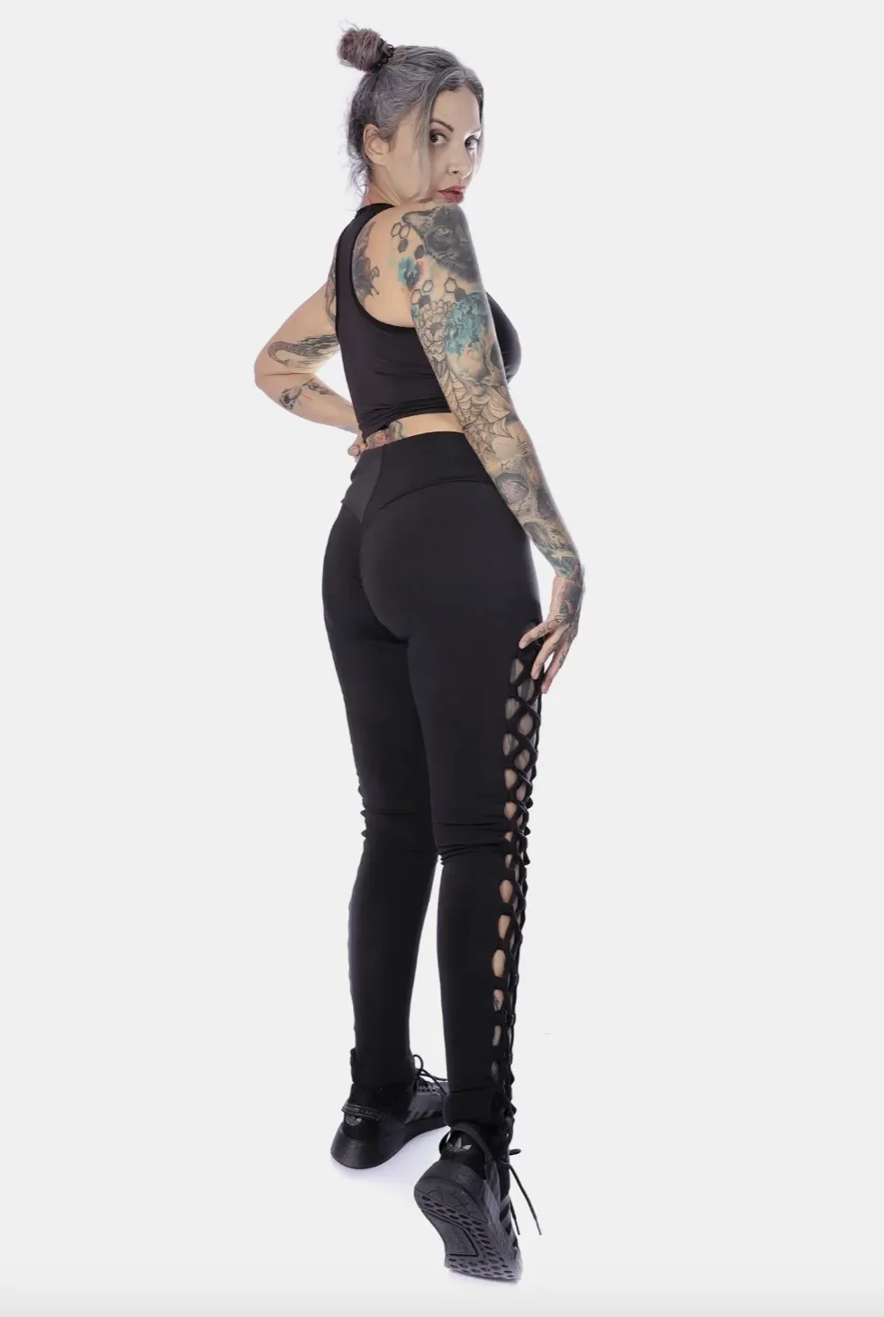 Calça Legging Amarração Flex (Bazar)