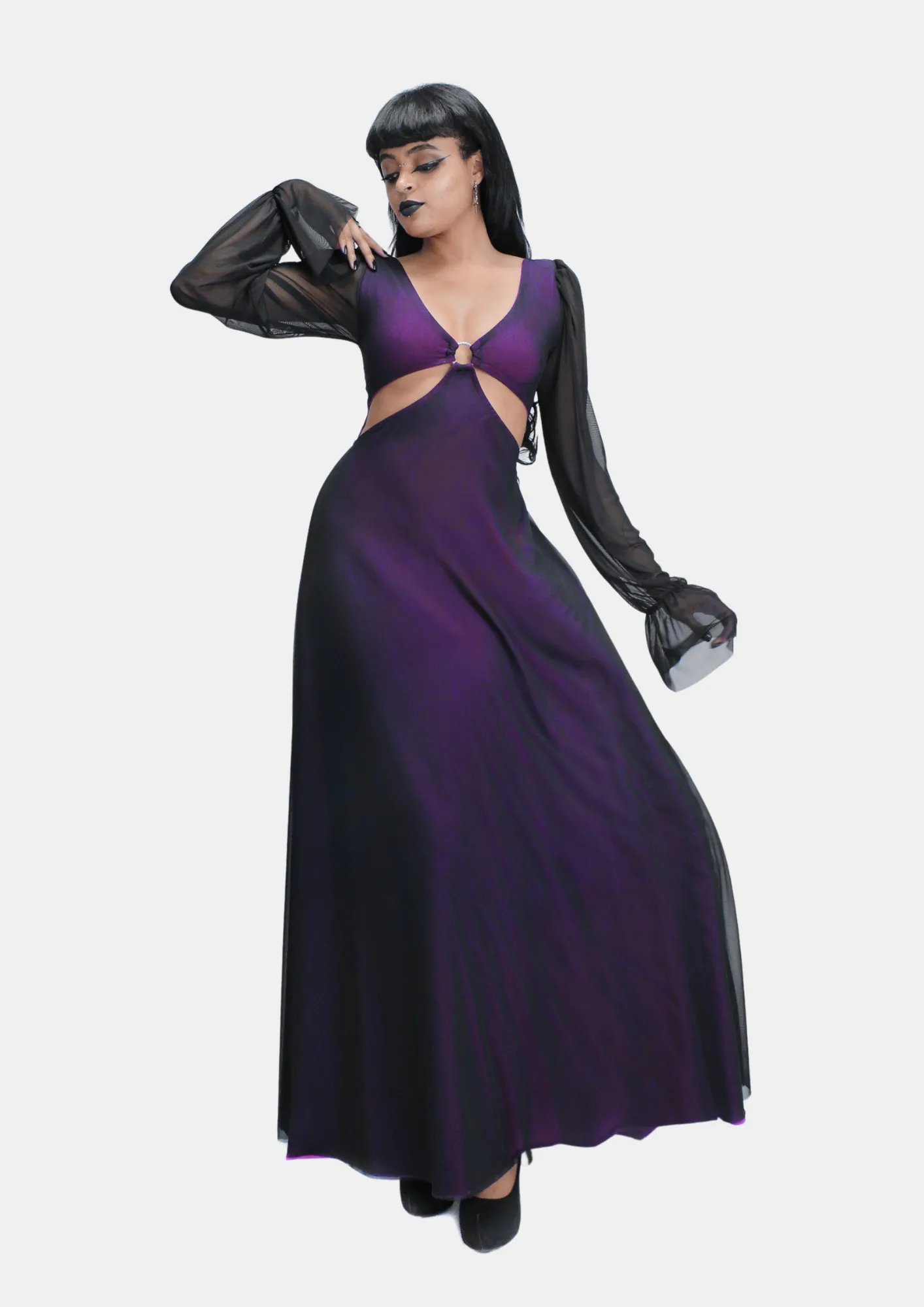 Vestido Longo Roxo Evil Queen-Limitado