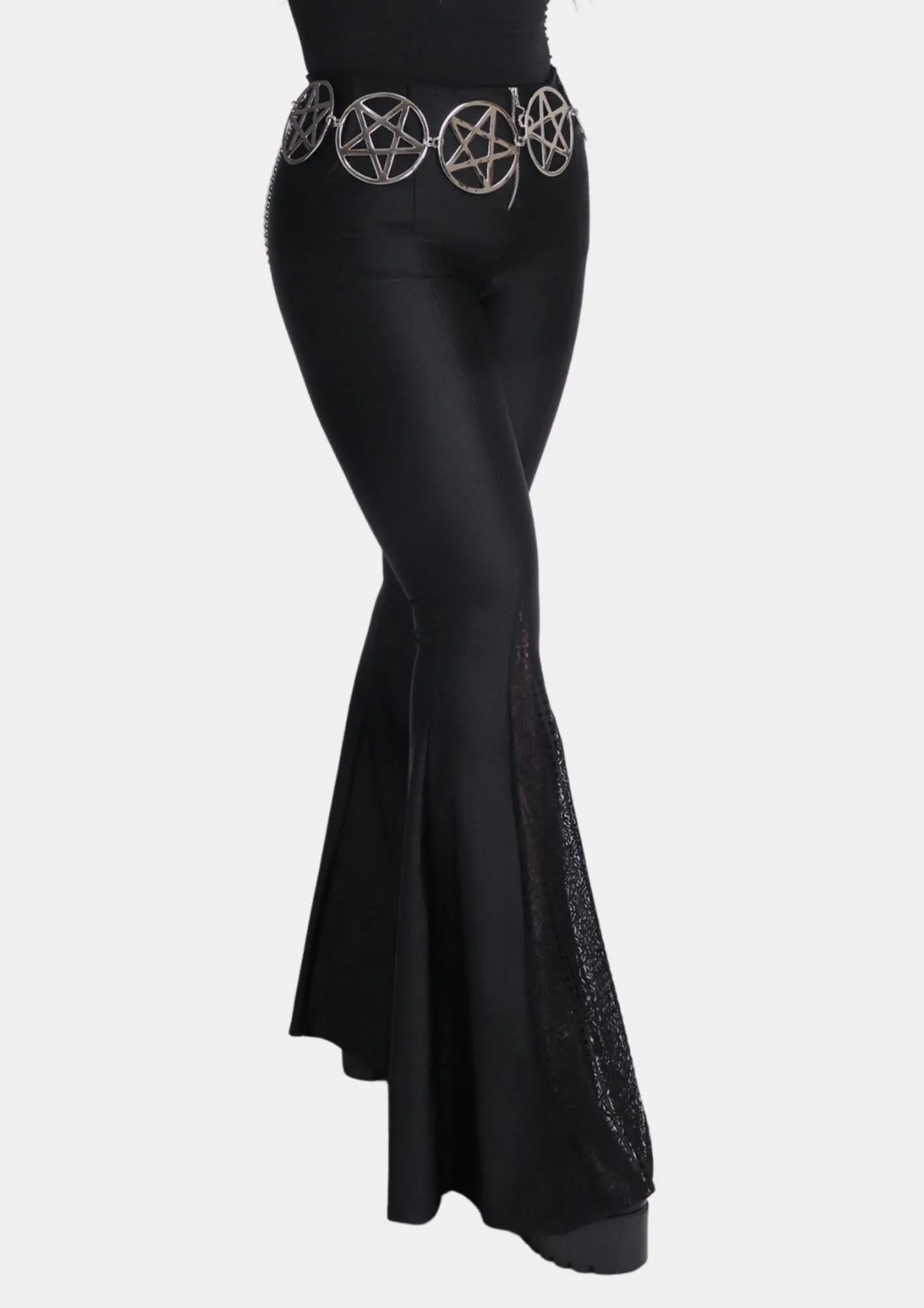 Calça Lestat Flare com Renda