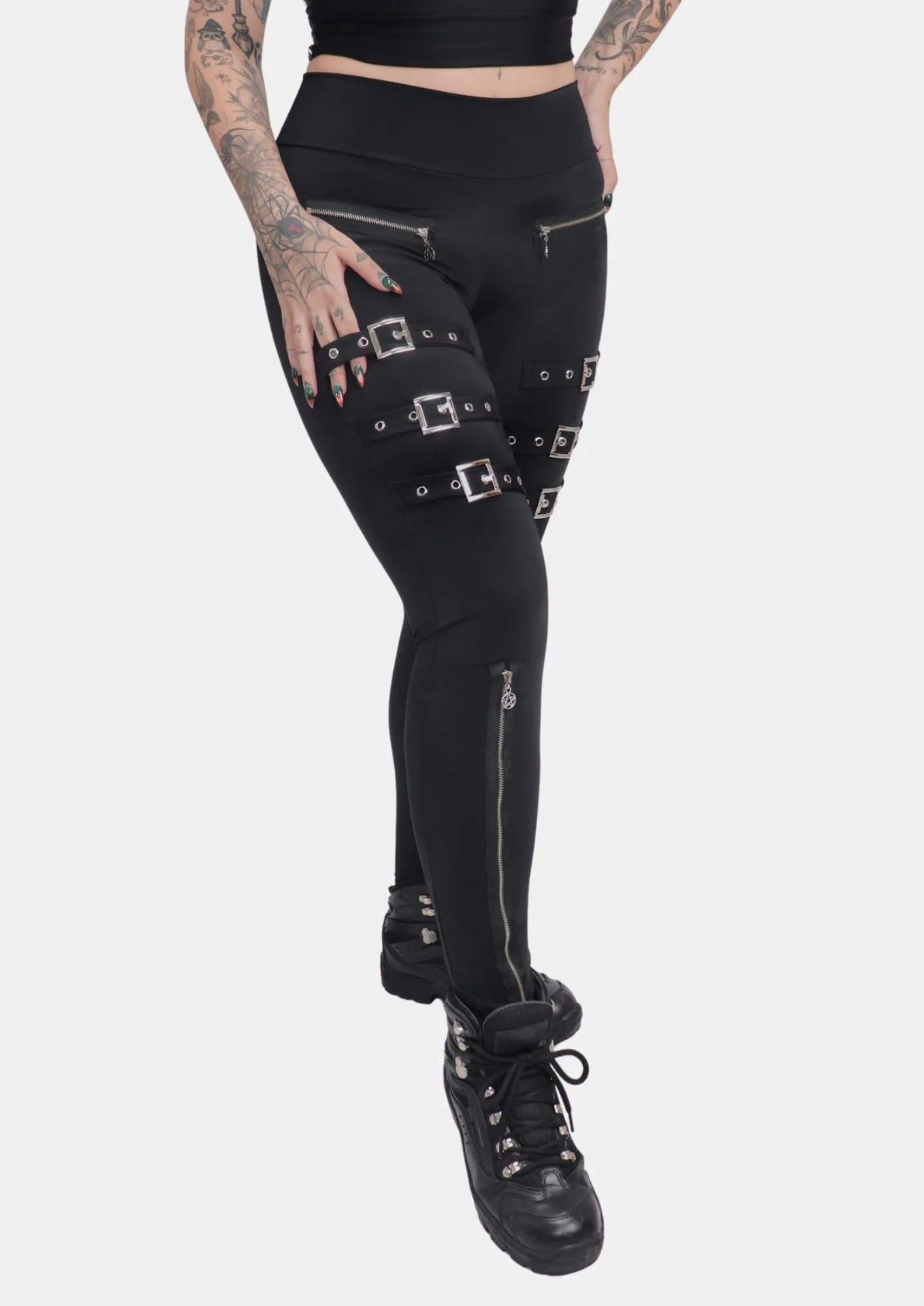 Calça de Fivelas Danger Zone